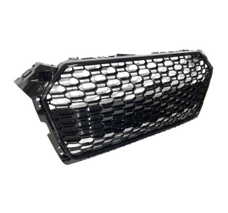 Parrilla Audi A5 18-20 Look RS5 Negro brillante Cámara