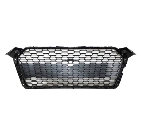 Parrilla Audi A5 18-20 Look RS5 Negro brillante Cámara