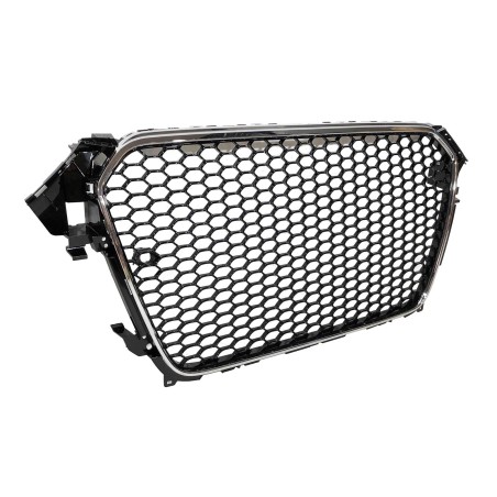 Front Grill Audi A4 2013-2016 Look RS Black chromed