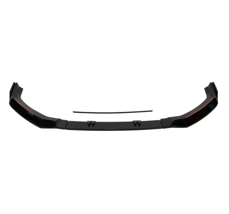 Spoiler Delantero Audi Q5 2018 look RSQ5 Negro brillante