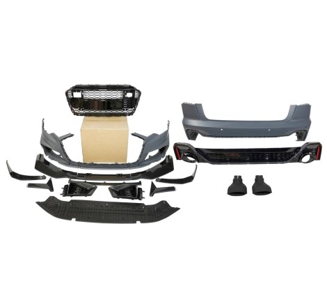 Kit De Carrocería Audi A6 C8 4 puertas 2020+ Look RS6 Carbono