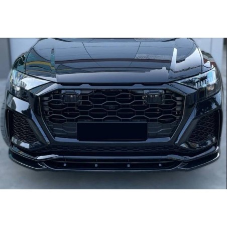 Spoiler Delantero Audi Q8 RSQ8 Negro brillante