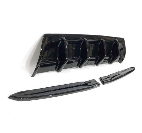 Diffusore Posteriore Volkswagen Arteon R MAX 2021 Nero lucido