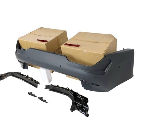 Paragolpes Trasero BMW G20 Look MPerformance Brillante Negro