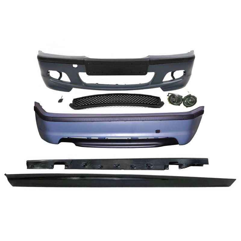 KIT DE CARROCERIA BMW E46 4P 2002-2004 LOOK M-TECH ABS