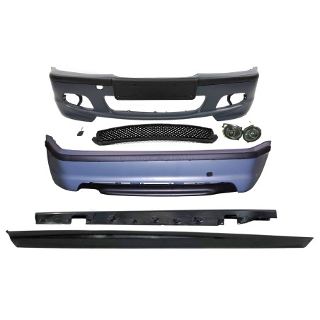 KIT DE CARROCERIA BMW E46 4P 2002-2004 LOOK M-TECH ABS