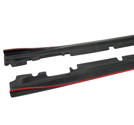 Side Skirts Diffuser Mercedes W117 CLA  Carbon