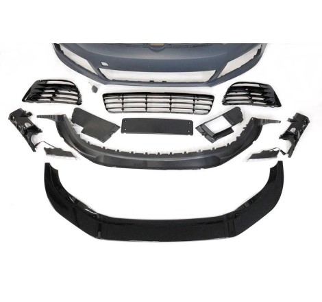 Front Bumper Volkswagen Golf 6 R20 Front spoiler