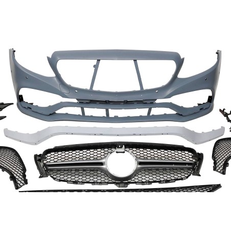 KIT ESTETICI MERCEDES W213 4 porte / Estate 2016-2019 look AMG E63