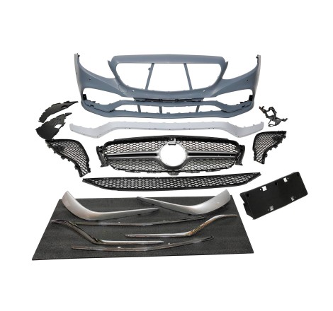 Kit De Carrocería Mercedes W213 4p / SW 2016-2019 look AMG E63 ABS