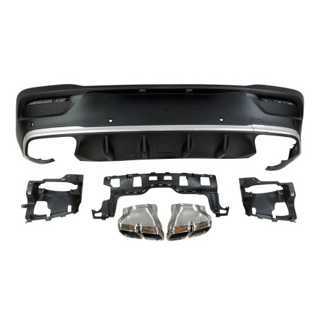 Diffusore Posteriore Mercedes C167 GLE 2020 Terminali