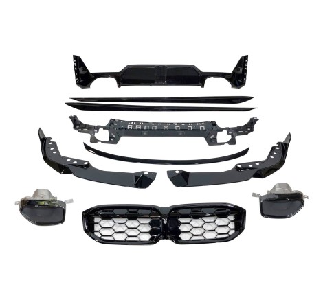 Kit Estetici BMW G20 / G21 LCI Look M Performance Nero lucido