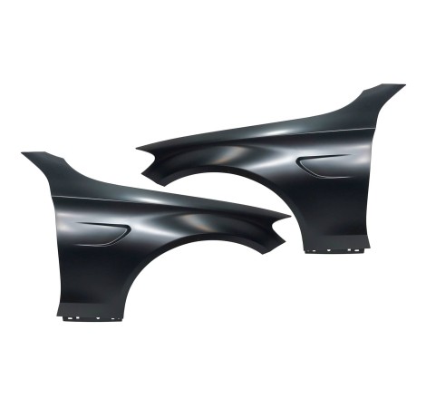 Aletas MERCEDES W205 2014-2021 4P/COUPE/ESTATE Look AMG Metal