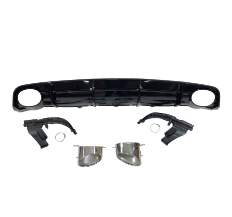 Difusor Trasero Audi A6 / A6 Avant Look RS6 2015-2018 C7 ABS