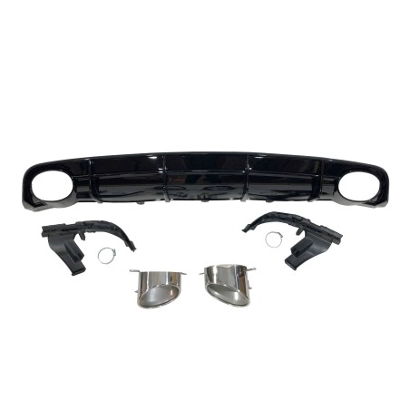 Difusor Trasero Audi A6 / A6 Avant Look RS6 2015-2018 C7 ABS