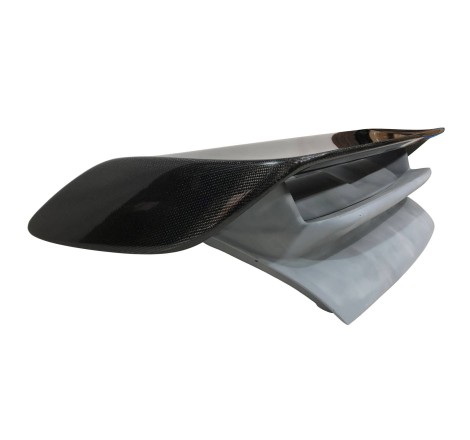 Portón Fibra Porsche 911 / 997 2005-2008 Look GT2 Con Alerón Carbono