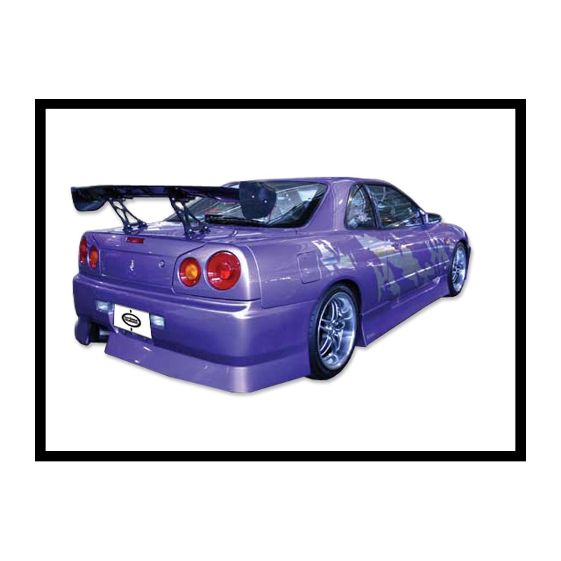 Paragolpes Trasero Nissan Skyline R34 GTS 3P.