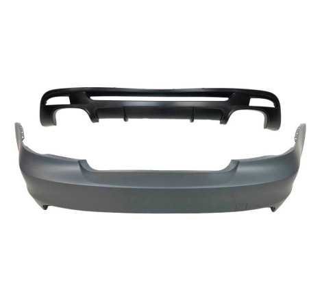 Paragolpes Trasero BMW E82 / E88 07-11 2 Salidas look M Performance