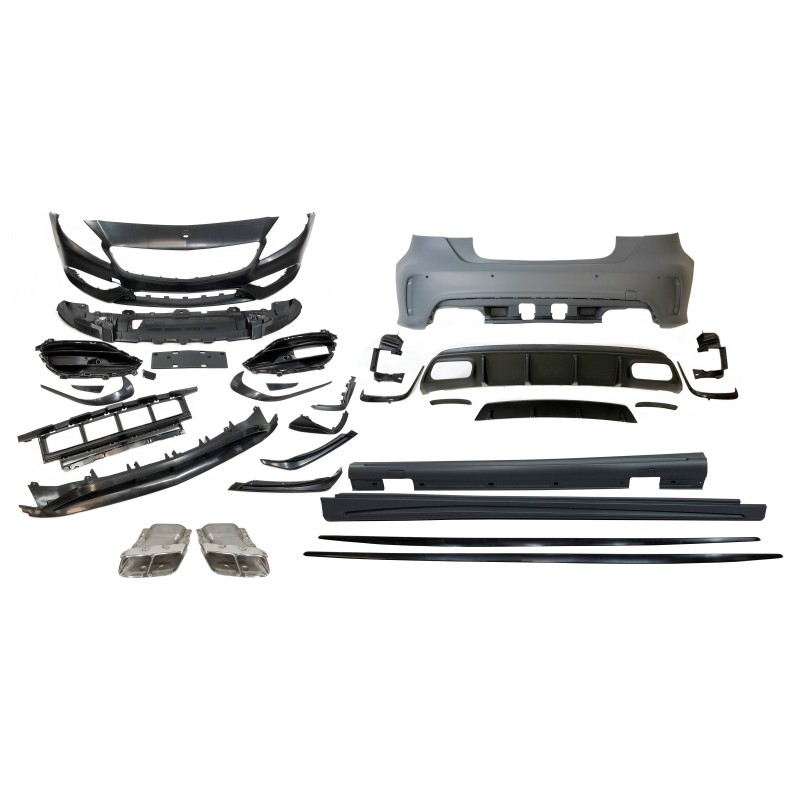 Kit Carrocería Mercedes W176 A45 2016-2018 Look AMG Sin Sensores Kit Carrocería Mercedes W176 A45 2016-2018 Look AMG Sin Sensores