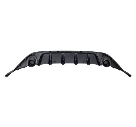 Diffusore Posteriore Volkswagen Golf 7 Look TCR Nero lucido