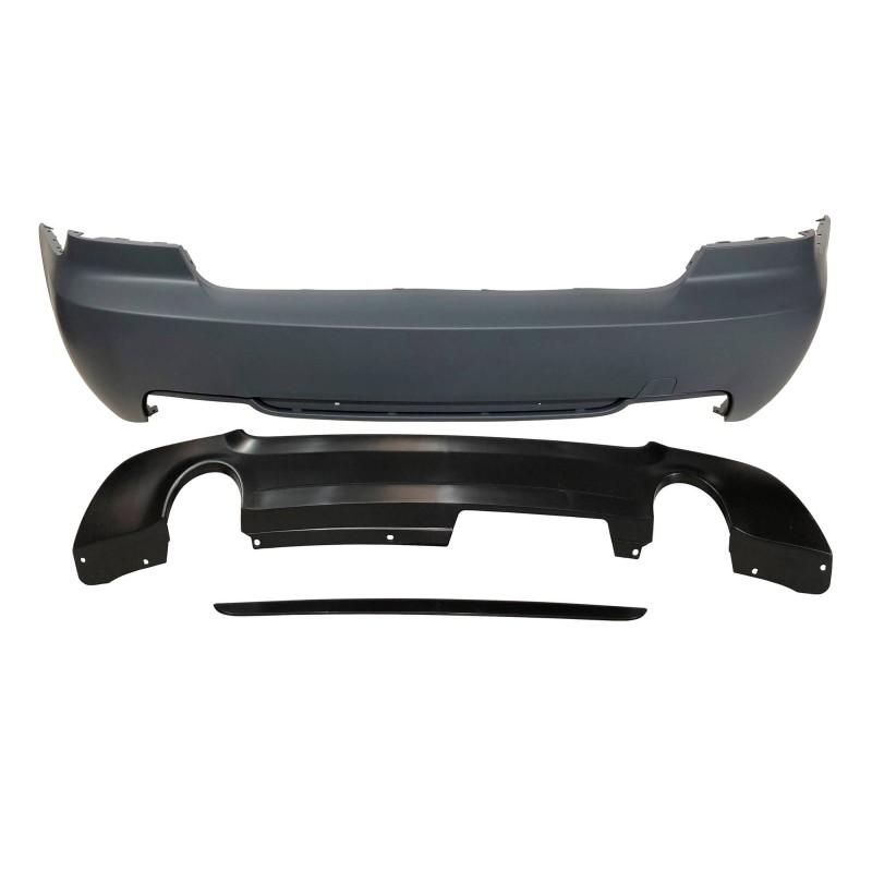 PARAURTI POSTERIORI BMW E92 M-TECH DOPPIA USCITA ABS