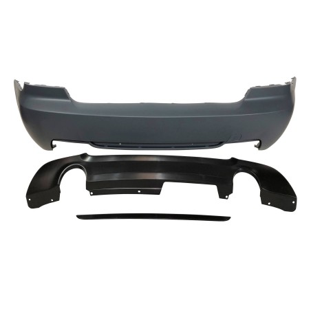 PARAURTI POSTERIORI BMW E92 M-TECH DOPPIA USCITA ABS