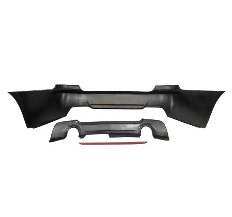 PARAURTI POSTERIORI BMW E92 M-TECH DOPPIA USCITA ABS
