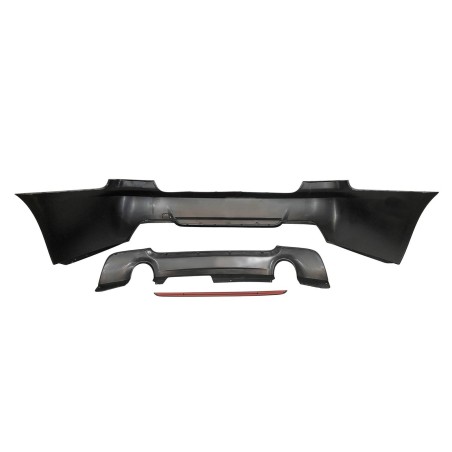 PARAURTI POSTERIORI BMW E92 M-TECH DOPPIA USCITA ABS
