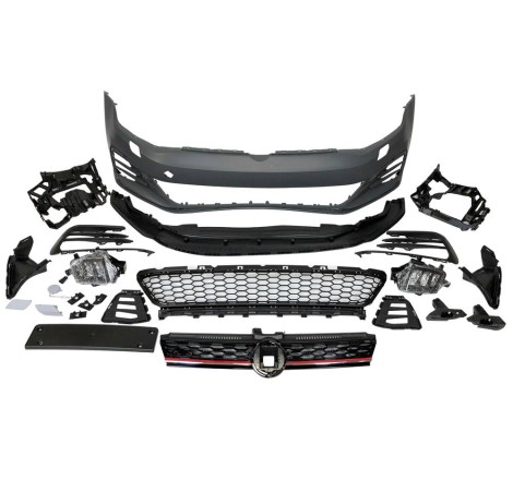 Paragolpes Delantero Volkswagen Golf 7.5 3/5P Facelift Look GTI