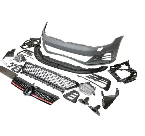 Front Bumper Volkswagen Golf 7.5 3/5D Facelift Look GTI