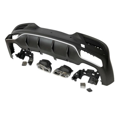 Difusor Trasero Mercedes C292 2014-2018 Look AMG GLE63