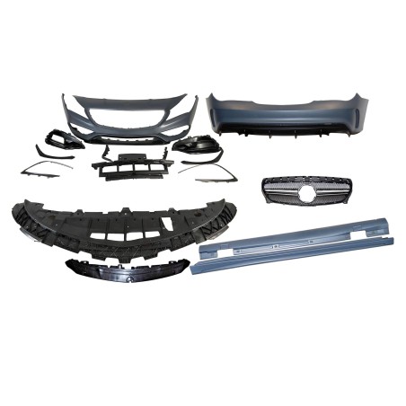 Kit Estetici Mercedes W117 13-16 4P / SW LCI Look AMG A45