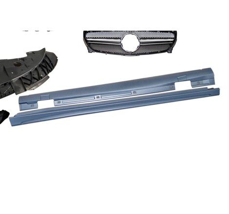 Kit Carrocería Mercedes W117 13-16 4P / SW LCI Look AMG A45