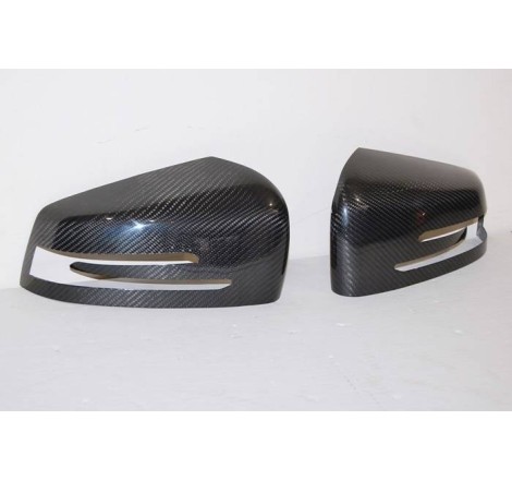 Copri Specchietti In Carbonio Mercedes W204/W212/W218/W221/W204/W212/W218/W221/Class A/B/C/E/Glk/CLS