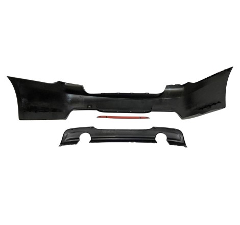 PARAURTI POSTERIORE BMW E90 M TECH DOPPIA USCITA ABS