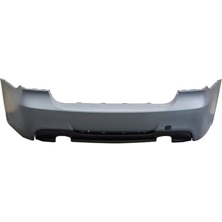 PARAURTI POSTERIORE BMW E90 M TECH DOPPIA USCITA ABS