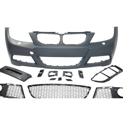 FRONT BUMPER BMW E90 09-12 LOOK  M-TECH LCI ABS