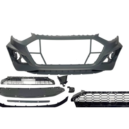 Paragolpes Delantero Audi A4 2020+ Look RS4 Spoiler