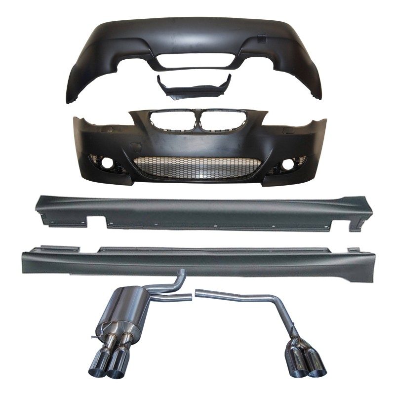 KIT ESTETICI BMW E60 04-07 look M5 ABS ESCARICO