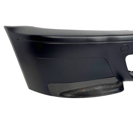 Front Bumper BMW E46 Look M3 CSL Type With Carbon Fibre Tips
