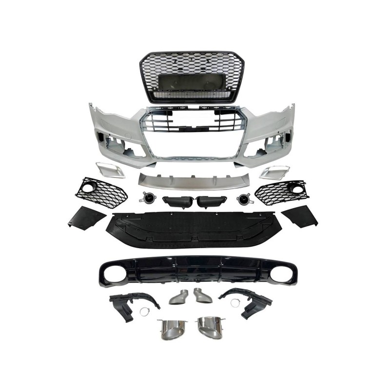 Kit Estetici AUDI A6 / A6 AVANT 2015- 2018 C7 SLINE LOOK RS6