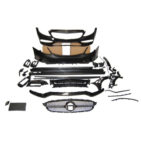 Body Kit Mercedes W205 4d 2014-2021 Look C63 2019 Diamond