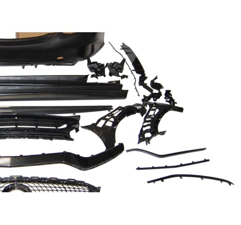 Body Kit Mercedes W205 4d 2014-2021 Look C63 2019 Diamond