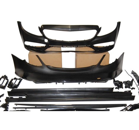 Body Kit Mercedes W205 4d 2014-2021 Look C63 2019 Diamond