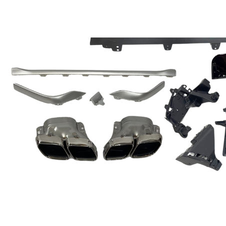 Rear Diffuser Mercedes C254 GLC 2023+ Coupe look AMG GLC63