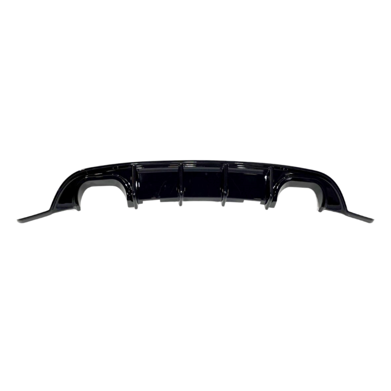 Rear Diffuser Volkswagen Golf 6 look Golf 7.5 R Glossy Black