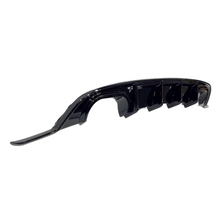 Diffusore Posteriore Volkswagen Golf 6 look Golf 7.5 R Nero lucido