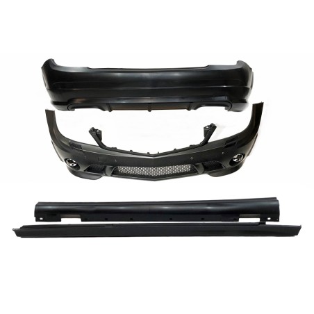 Kit Estetici Mercedes W204 Look C63 2007-2010 ABS