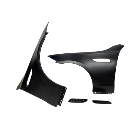 Parafanghi Anteriore Mercedes W206 Sedan/SW/Coupe Look C63 Alluminio