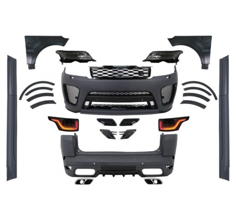 Kit Estetici Range Rover Sport 2013-2017 Look 2018 SVR